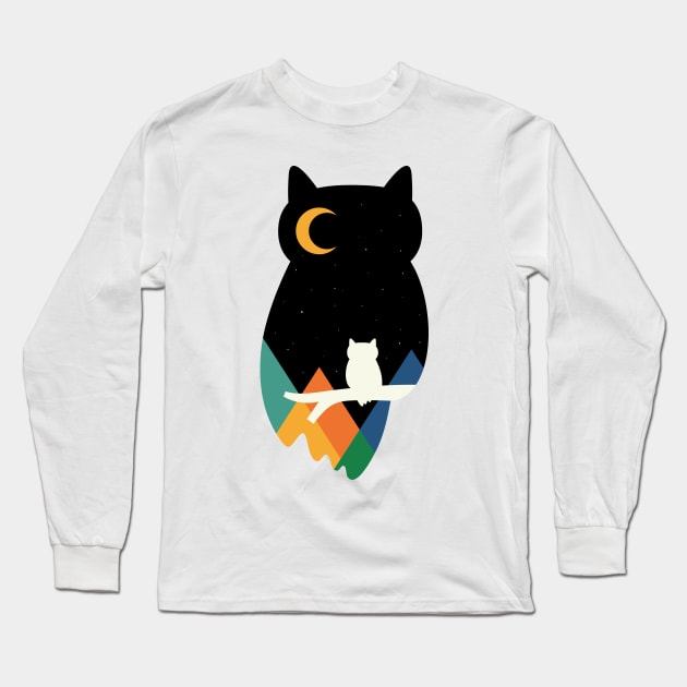 Eye On Owl Long Sleeve T-Shirt by AndyWestface